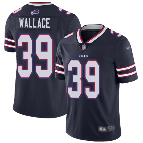 Men Buffalo Bills #39 Levi Wallace Limited Navy Blue Inverted Legend NFL Jersey->youth nfl jersey->Youth Jersey